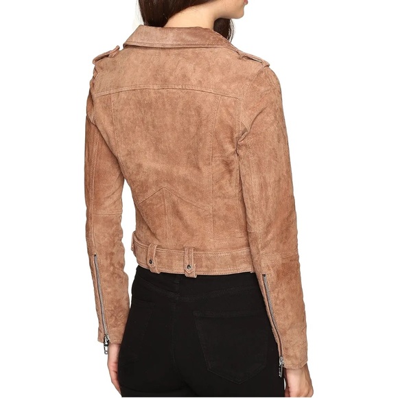 BlankNYC suede leather moto jacket xs - Picture 4 of 10